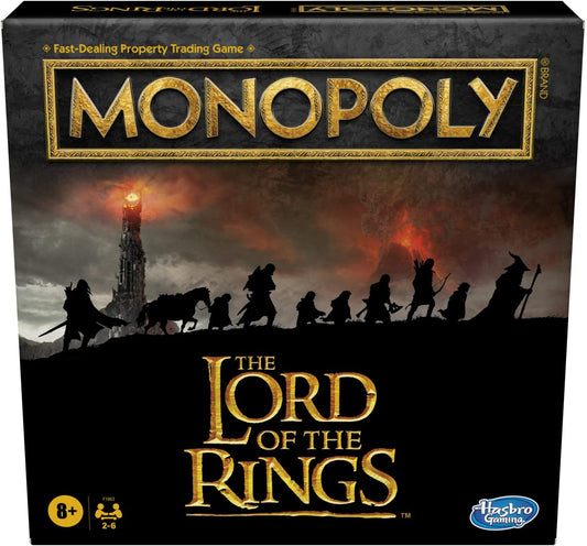 Monopoly - the Lord of the Rings Edition Board Game Play as a Member of the Fellowship