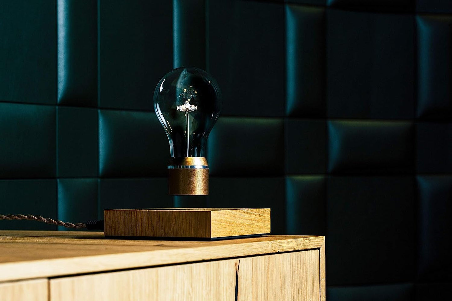 Levitating Magnetic LED Light Bulb - Floating Magic Desk Lamp