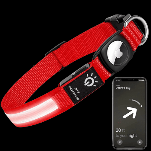 Luminous AirTag Pet Collar