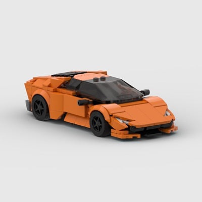 Lamborghini Hurricane Lego Building Blocks Toys