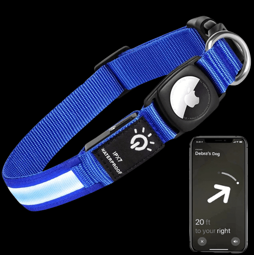 Luminous AirTag Pet Collar