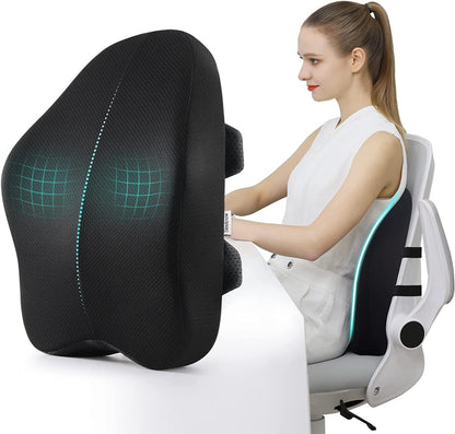 Lumbar Support Pillow - Office Chair Back Support Pillow