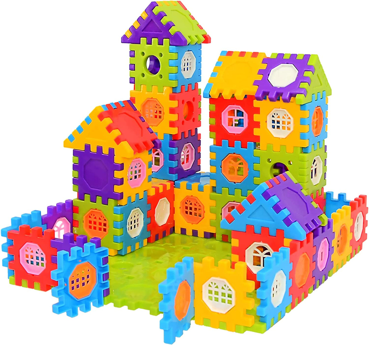 Building Blocks for Toddlers & Kids 180 Pcs Toy Building Sets – STEM Building Blocks