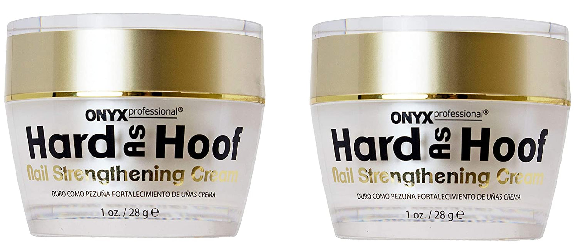 Hard as Hoof - Nail Growth Nail Strengthening Cream with Coconut Scent & Conditioning Cuticle Cream Stops Splits