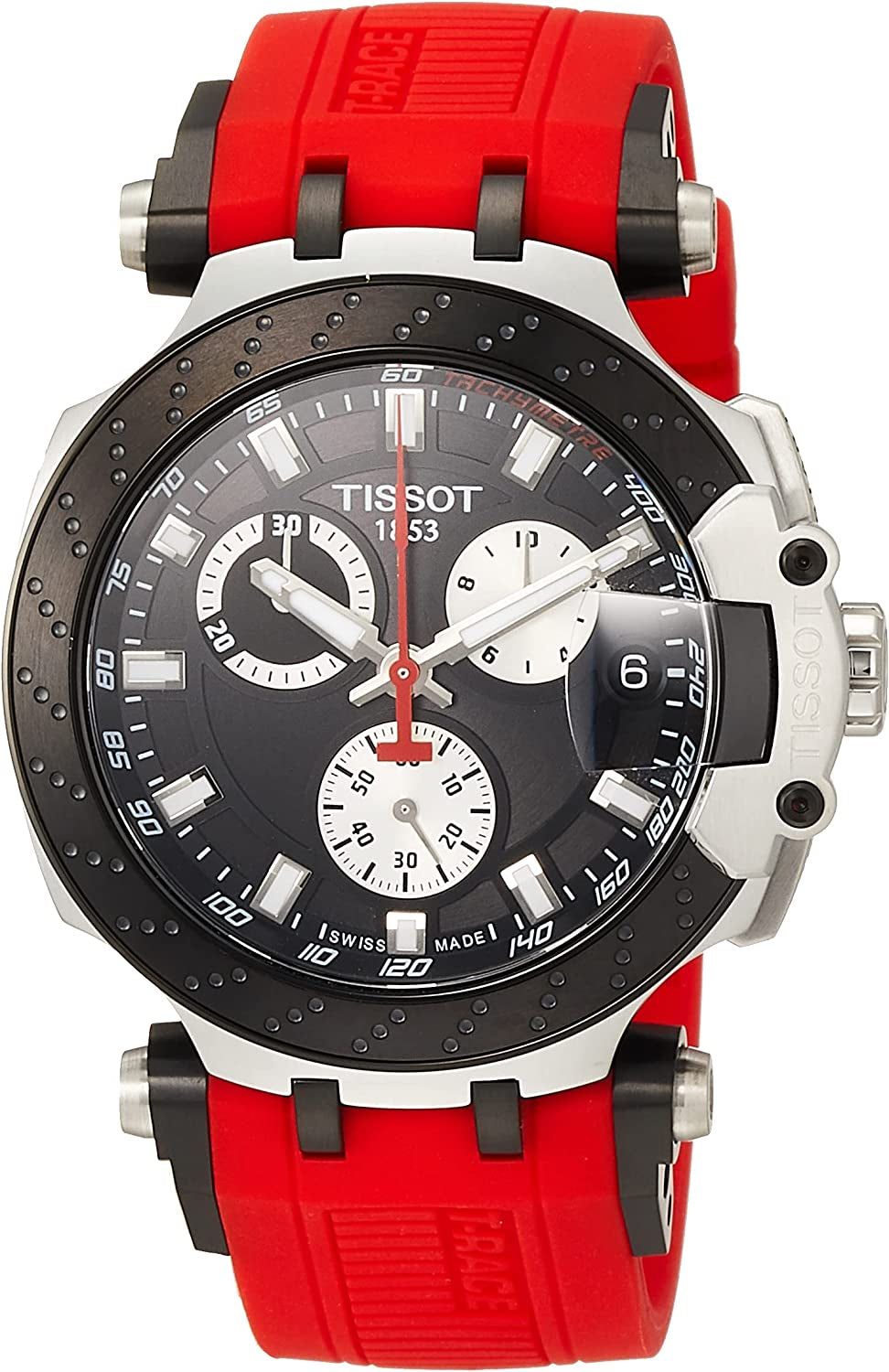 Men's T-Race Chrono Quartz Stainless Steel Casual Watch