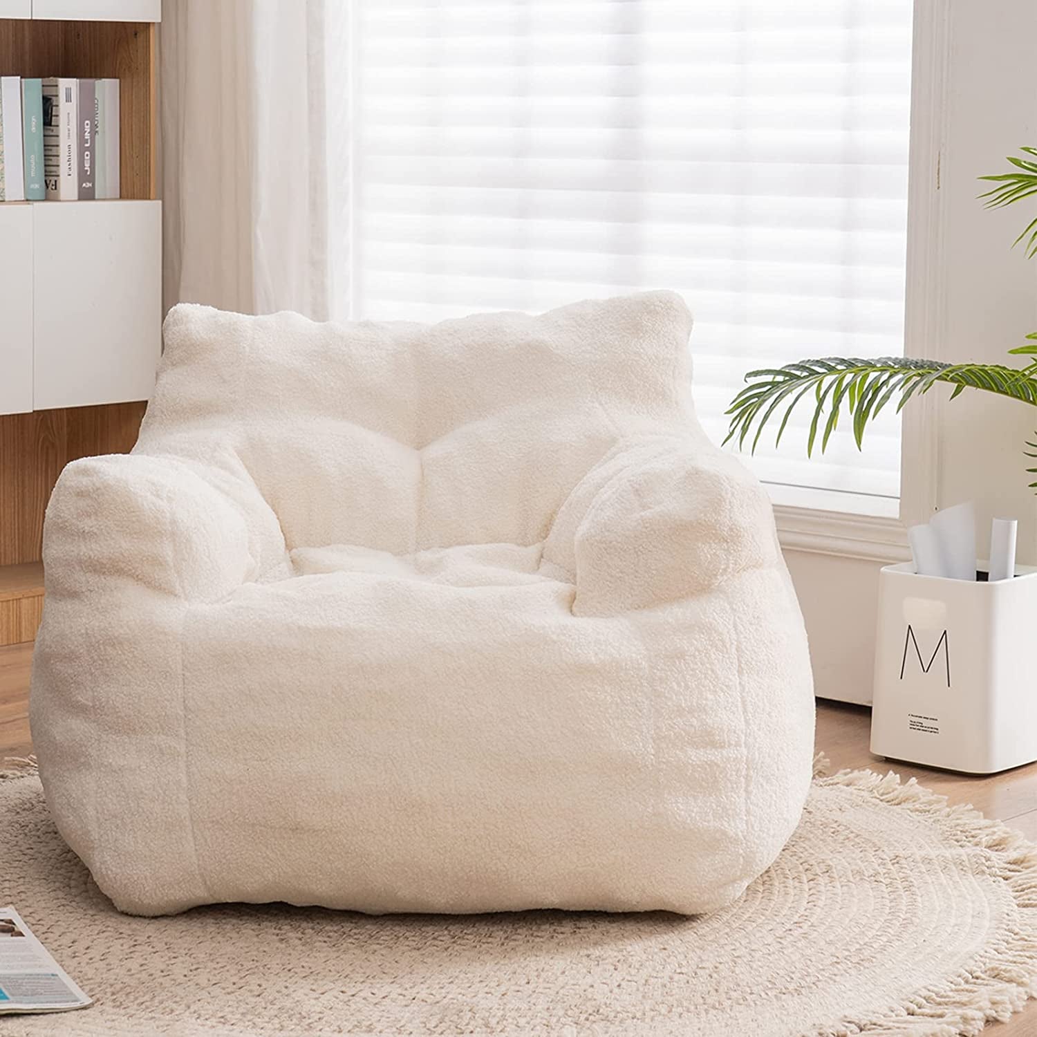 Bean Bag Chairs - Soft Stuffed Sofa Chair for Bedroom Living Room