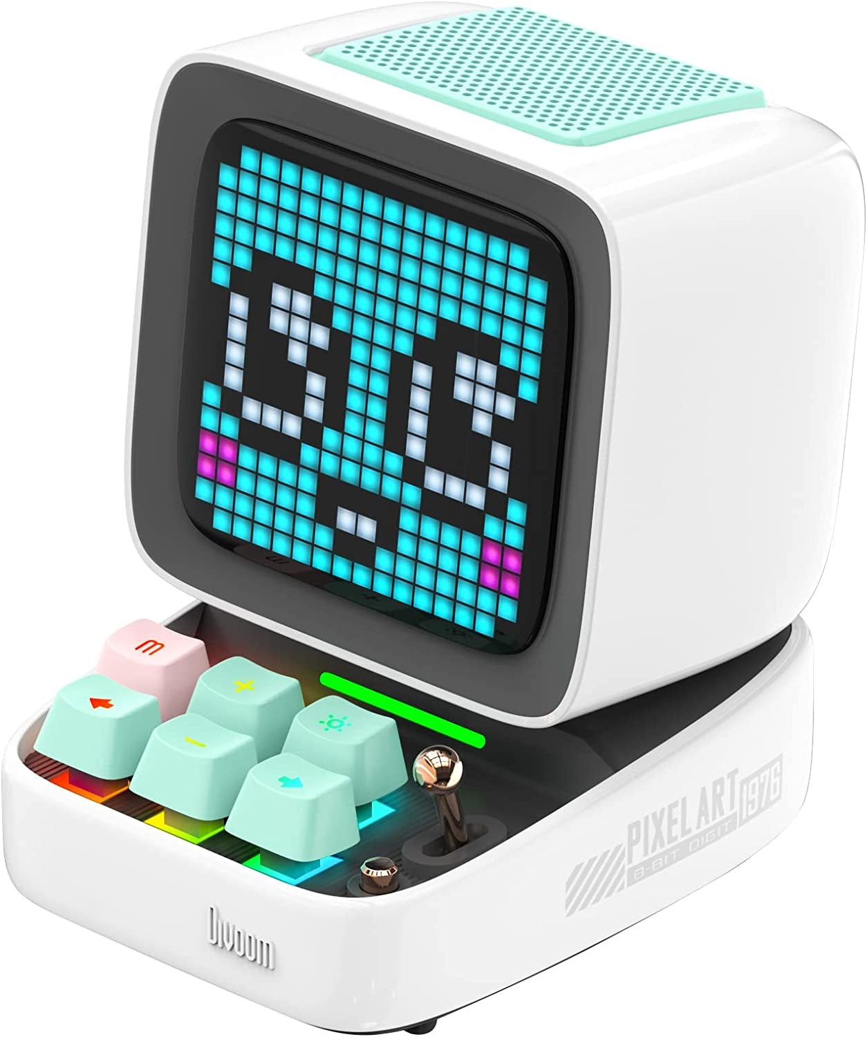 Retro Pixel Art Speaker - Bluetooth Speaker with LED App Controlled