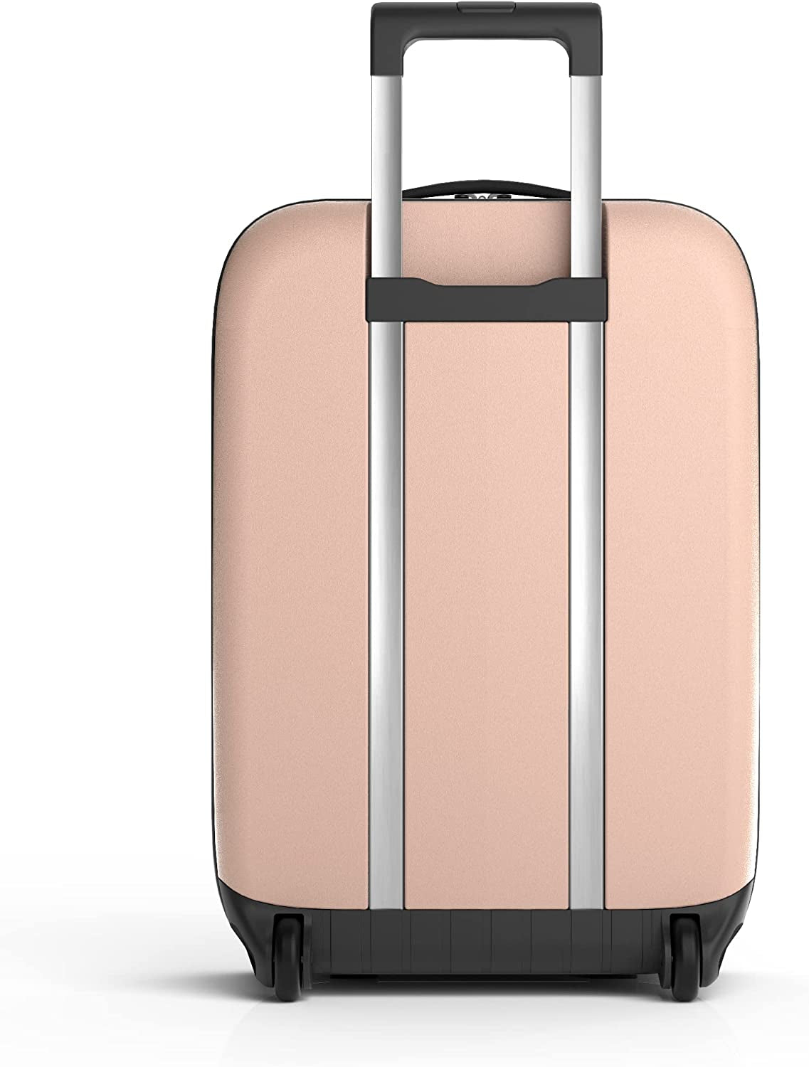 Fully Collapsible Suitcase - Hardshell Silent Wheels Carry On Luggage for Smooth Gliding