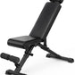 Foldable Bench Press - Adjustable and Extended Home Gym Workout Bench