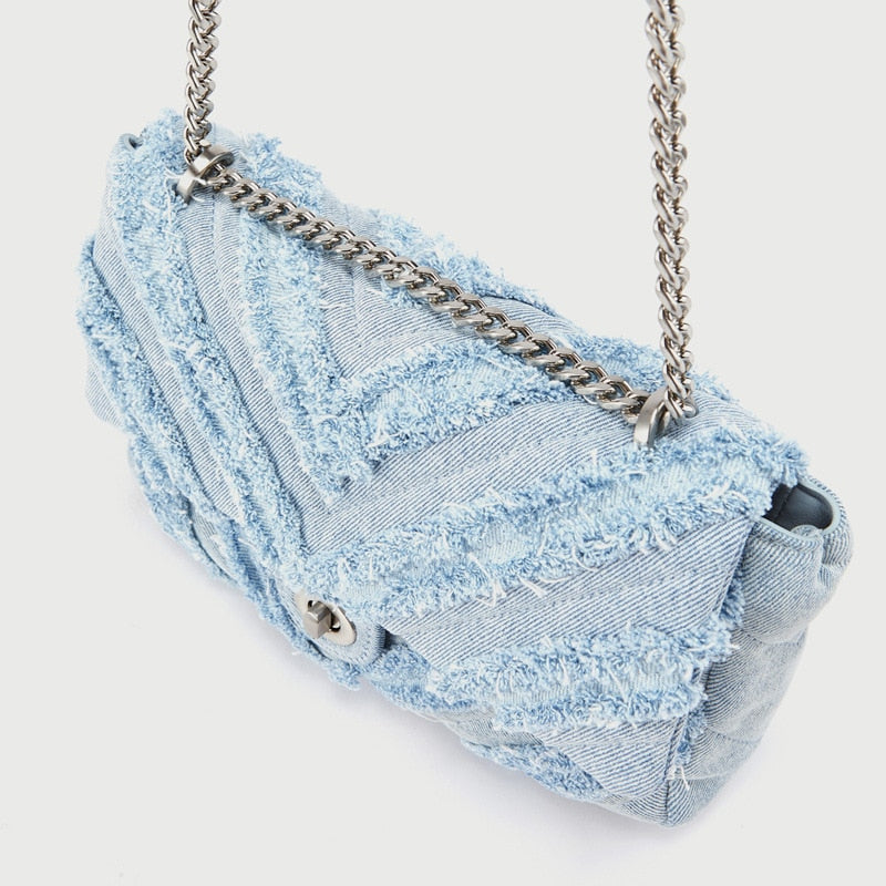 Vintage Denim Handbag