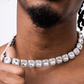White Gold Tennis Chain