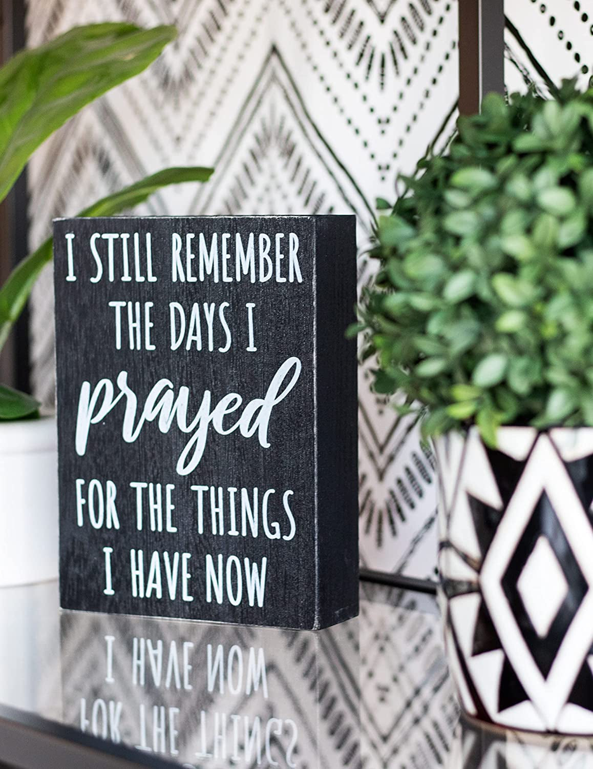 I Still Remember the Days I Prayed - Modern Farmhouse Decor for Wall Decorations