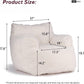 Bean Bag Chairs - Soft Stuffed Sofa Chair for Bedroom Living Room