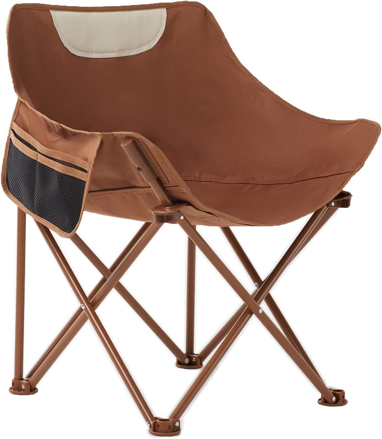 Folding Chairs - Heavy Duty 350Lbs Support Moon Chair with Carry Bag