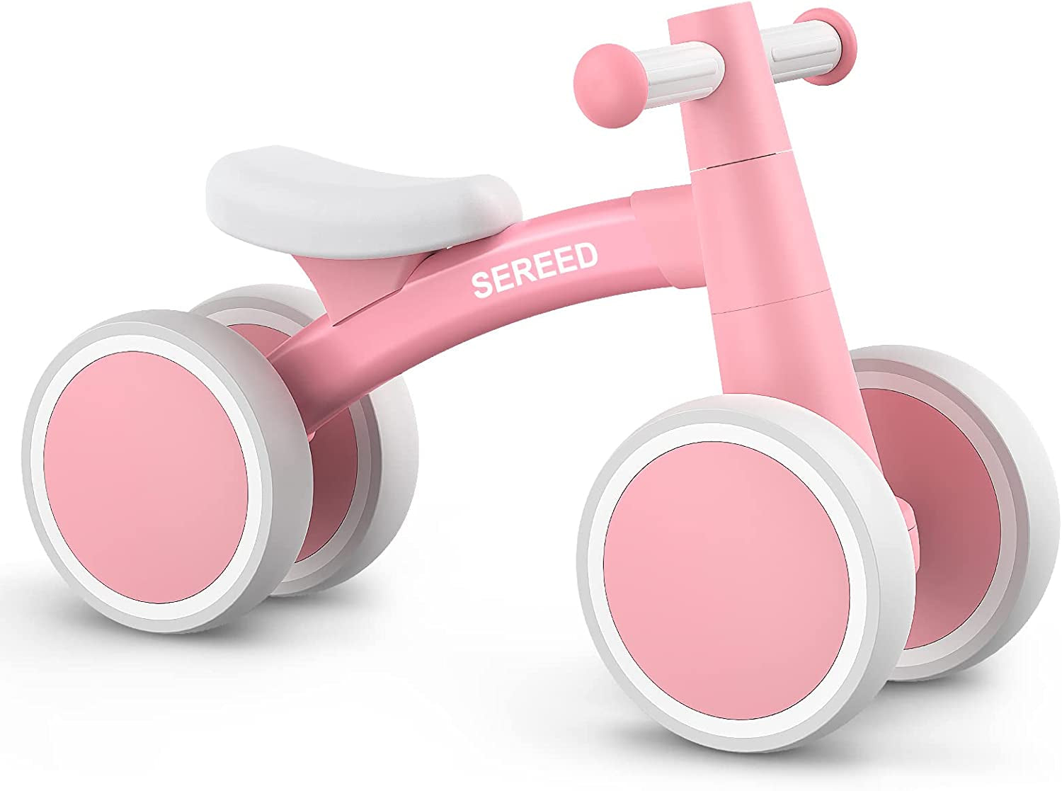 Baby Balance Bike for 1 Year Old - Toddler Balance Bike With 4 Wheels First Birthday Gifts