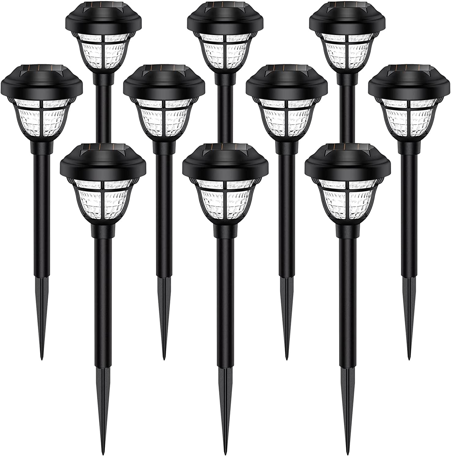 2 in 1 Waterproof Outdoor Solar Lights Solar Powered Garden Lights