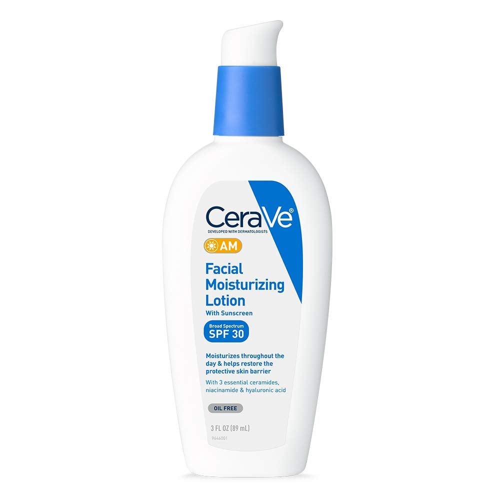 Cerave - AM Facial Moisturizing Lotion SPF 30 Oil-Free Moisturizer with Sunscreen Non-Comedogenic