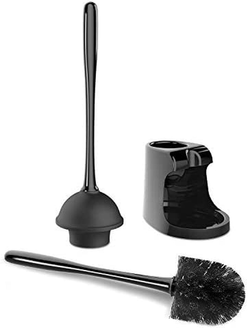 Toilet Brush and Plunger Bowl Combo for Bathroom