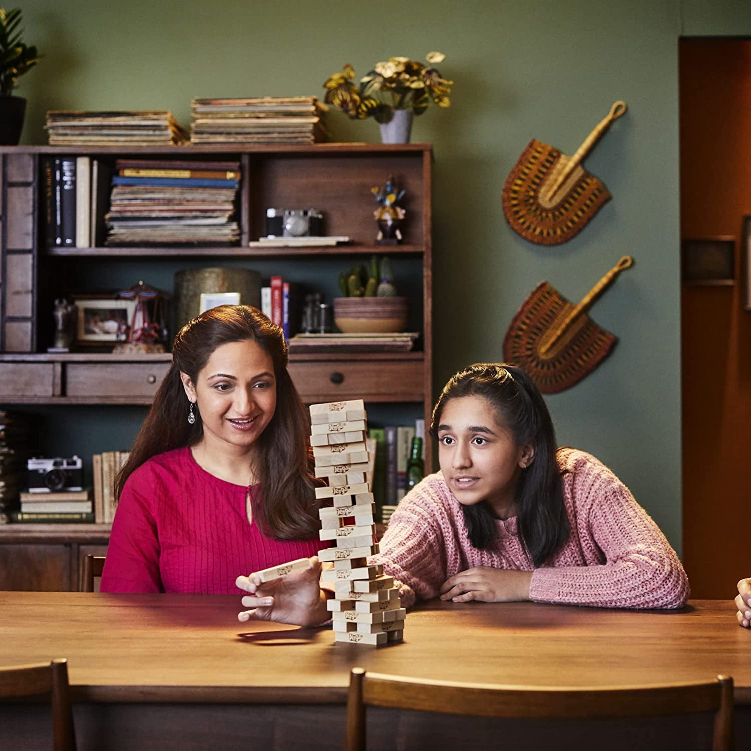 Jenga - Classic Game with Genuine Hardwood Blocks Stacking Tower Game