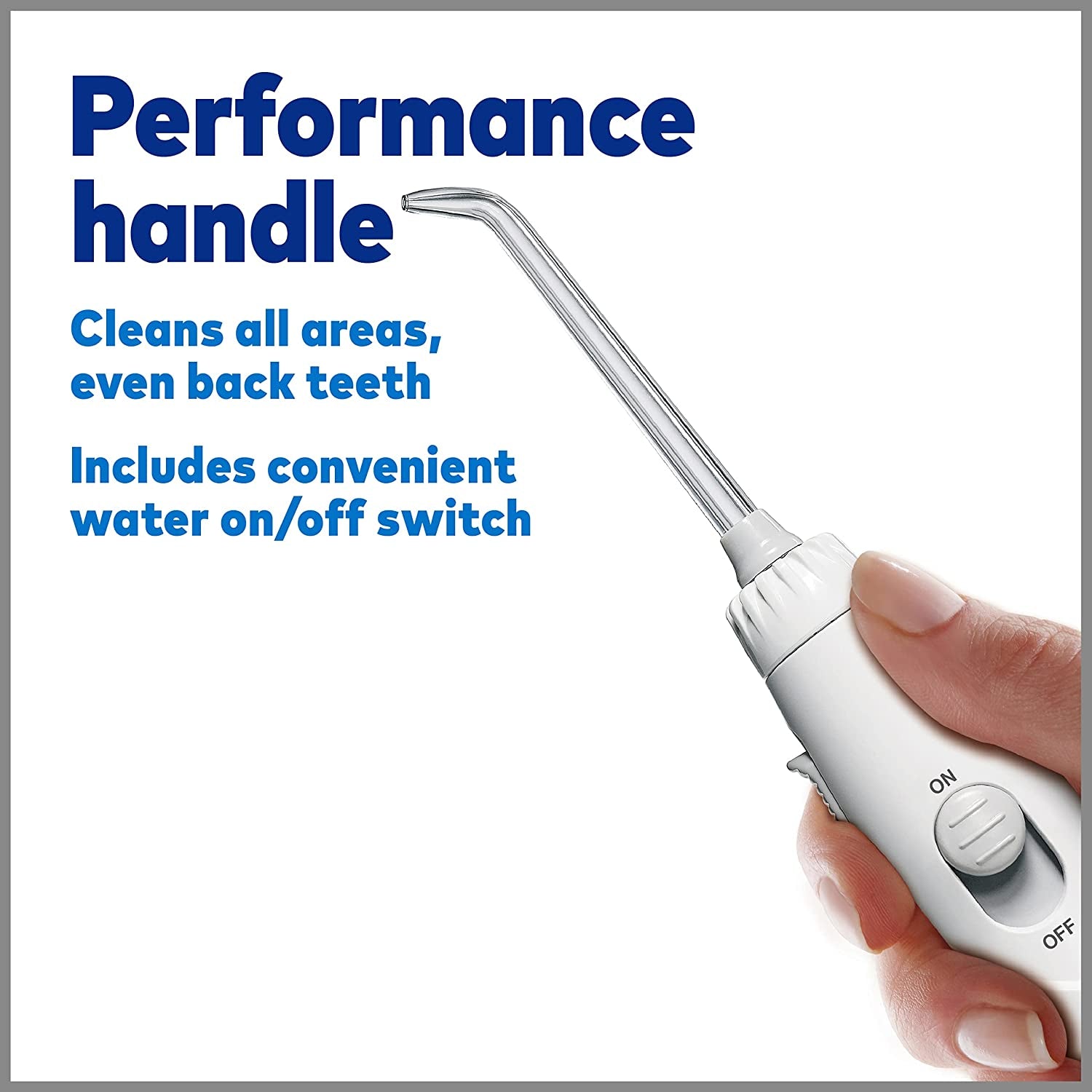 Professional Water Flosser - Gums and Braces Dental Care with 10 Settings ADA Accepted