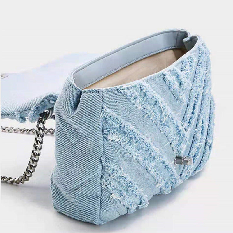 Vintage Denim Handbag