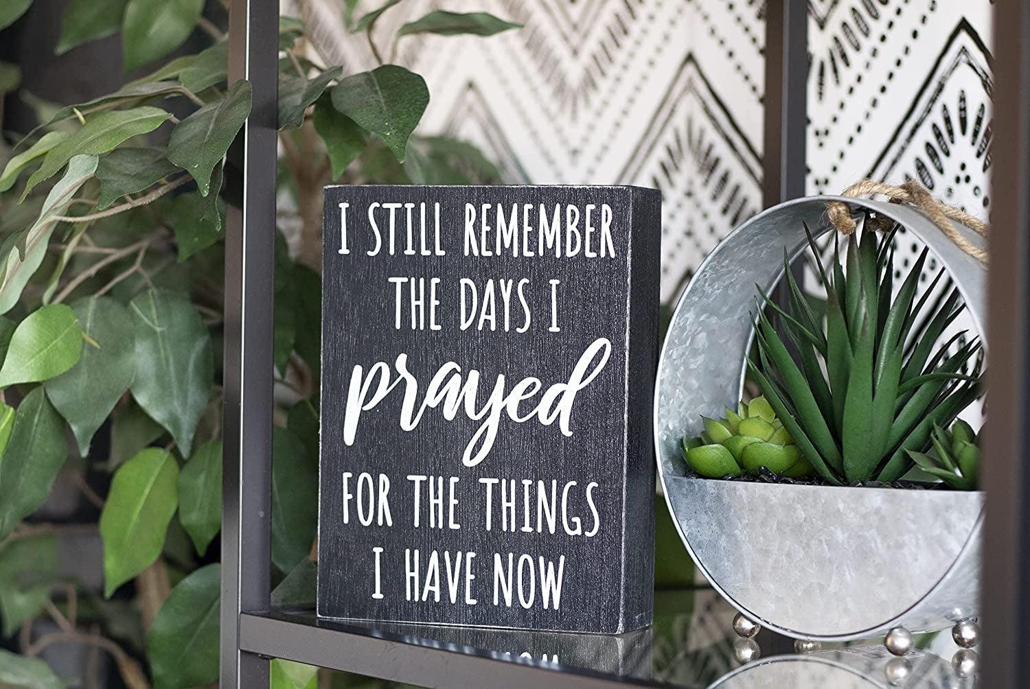 I Still Remember the Days I Prayed - Modern Farmhouse Decor for Wall Decorations