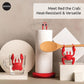 Utensil Holder - Heat Resistant Red Crab Silicone Utensil Rest Kitchen Gifts