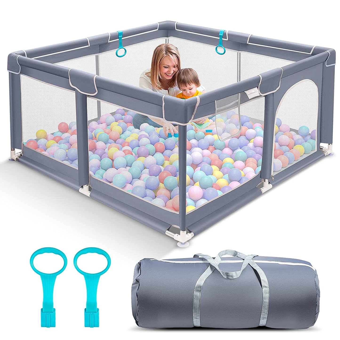 Baby Playpen for Toddler - Large Playard for Babies and Toddlers