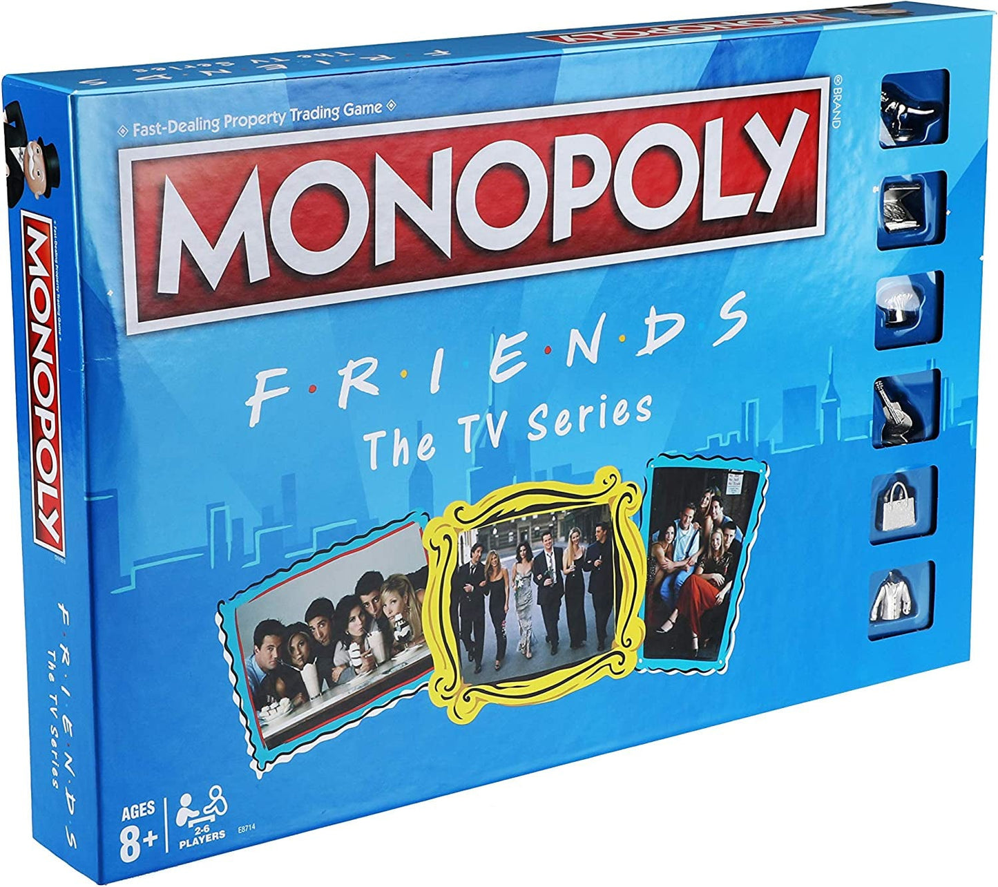 Monopoly Board Game Friends TV Series Edition - Fun Game for Fans Ages 8 and Up