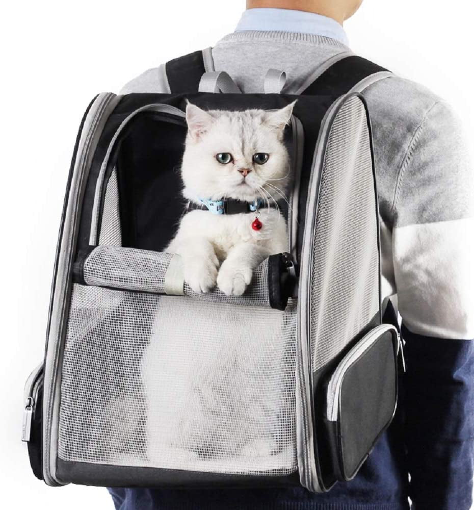 Pet Carrier - Travelling Pet Carrier Backpack for Cats and Dogs