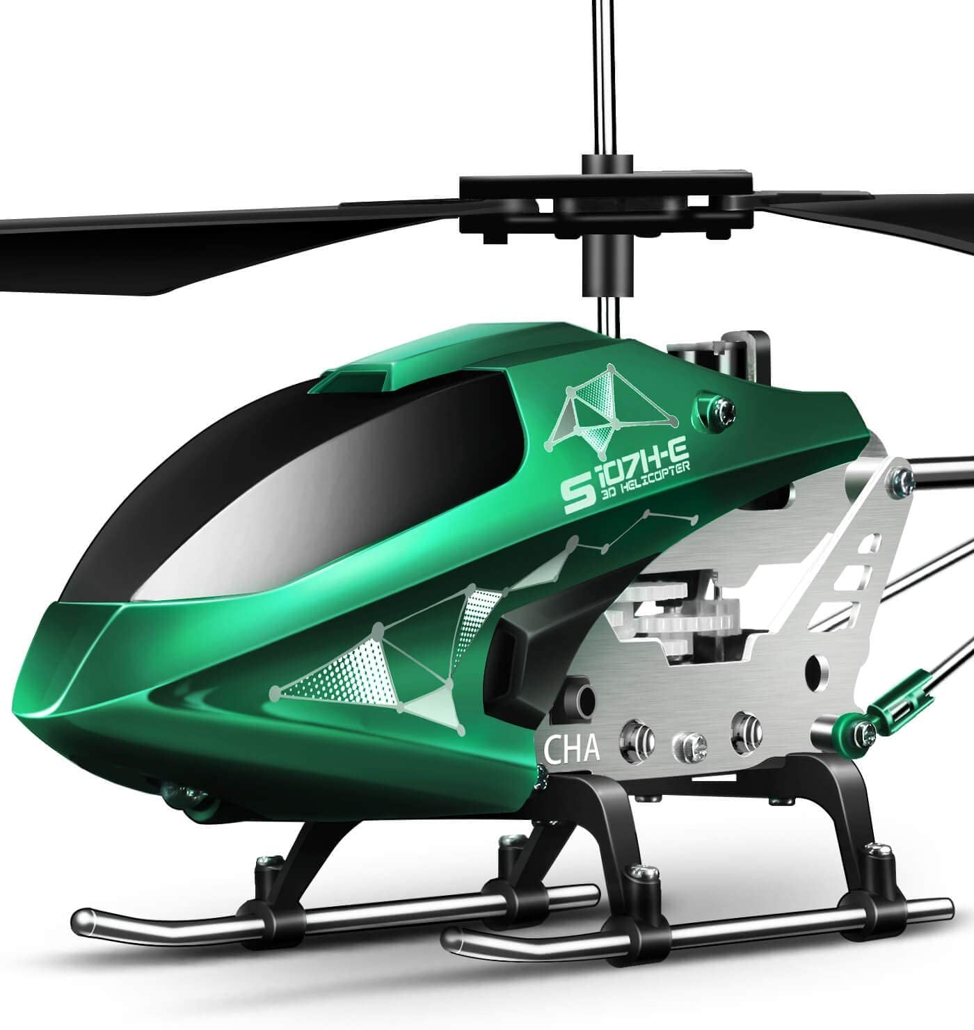 Kids Remote Control Helicopter - Altitude Hold Gyro Stabilizer and High & Low Speed LED Light