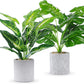 Artificial Plants - Fake Faux Plants Artificial Indoor Potted Plants