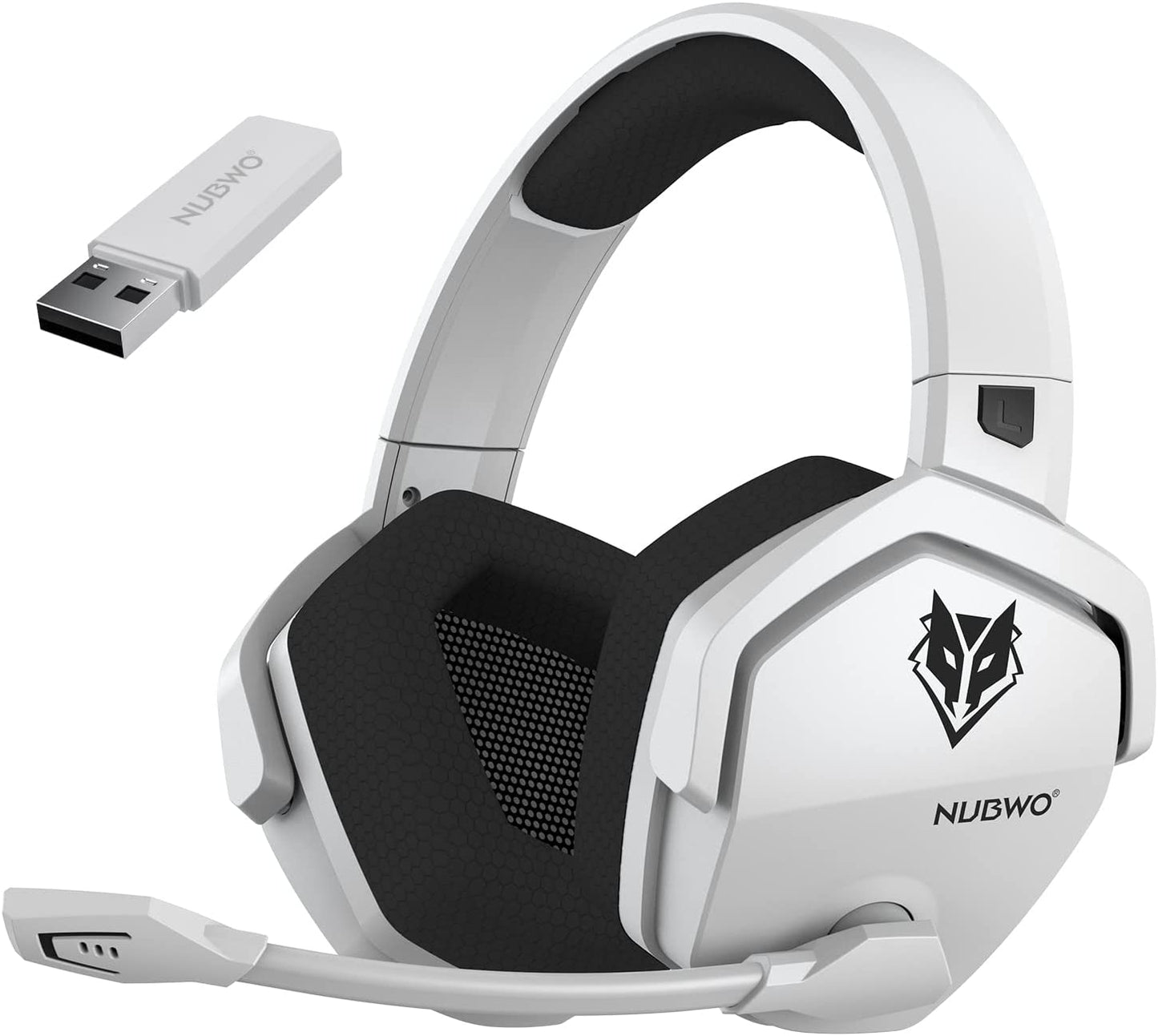 Wireless Gaming Headset with Crystal-Clear Microphone for PS5/PS4/PC