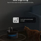 Cat Water Fountain - Pet Silent Water Fountain Built-In Led Light Activated
