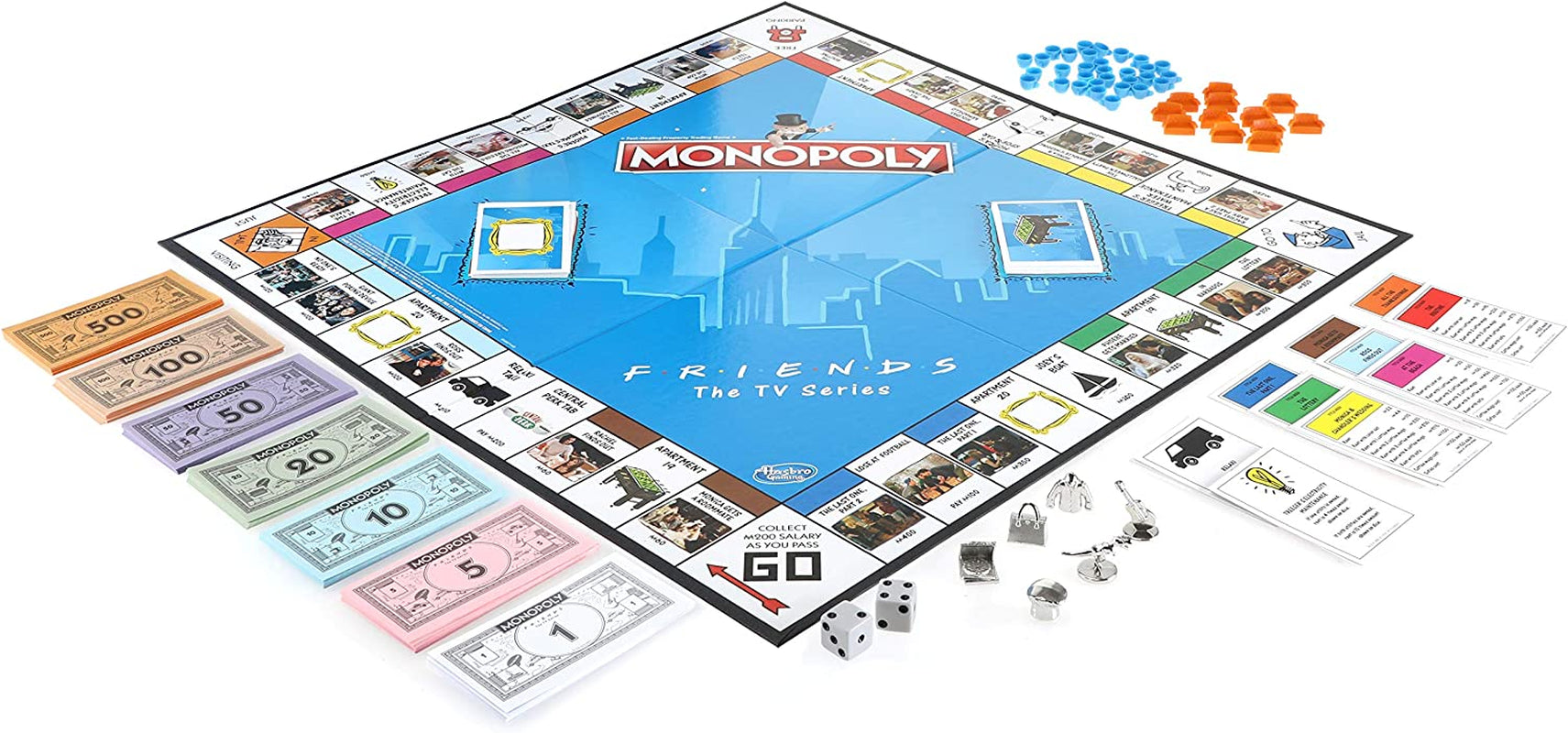 Monopoly Board Game Friends TV Series Edition - Fun Game for Fans Ages 8 and Up