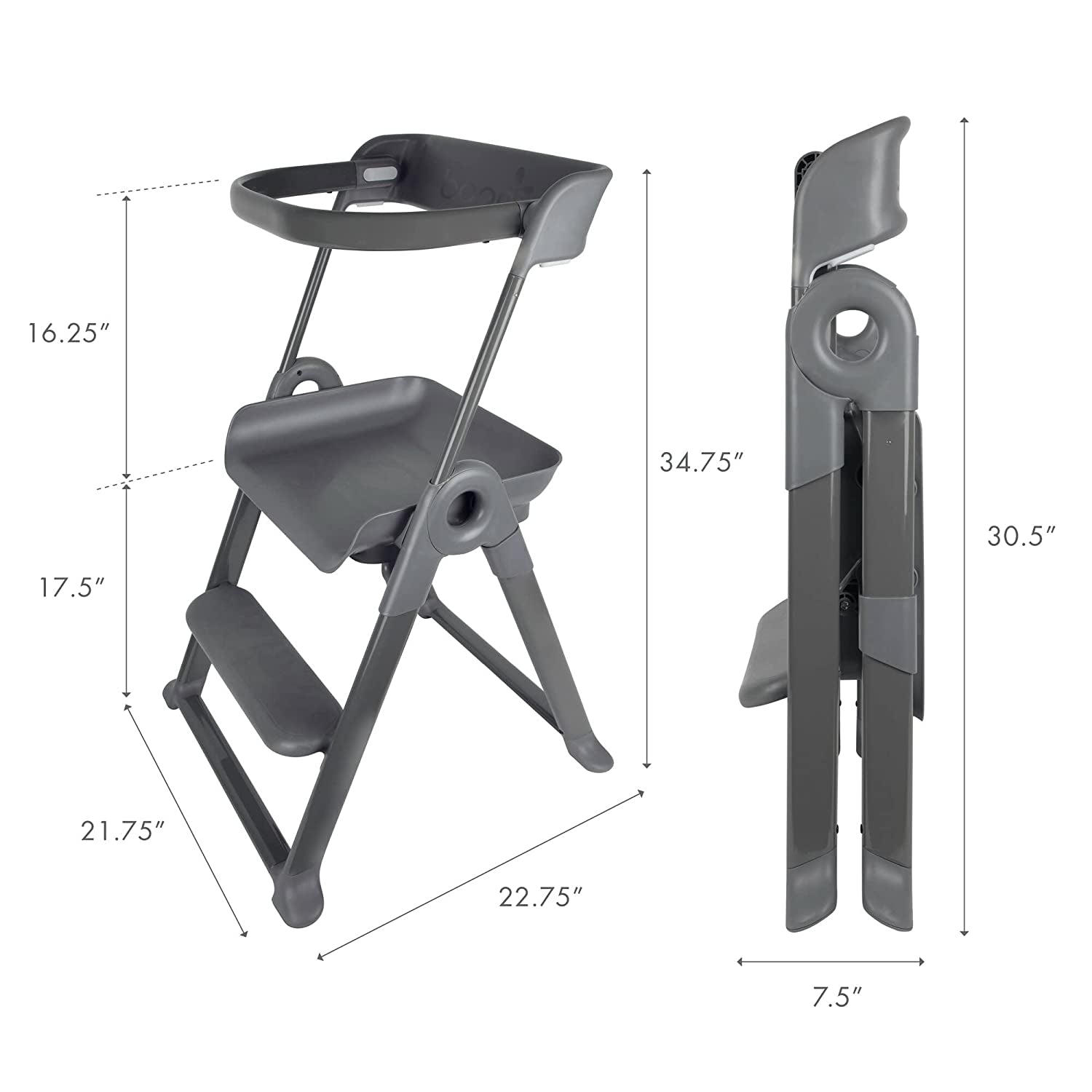 Toddler Stool Tower - Folding Step & Kitchen Stool