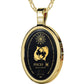 Pisces Necklace 24k Gold Inscribed