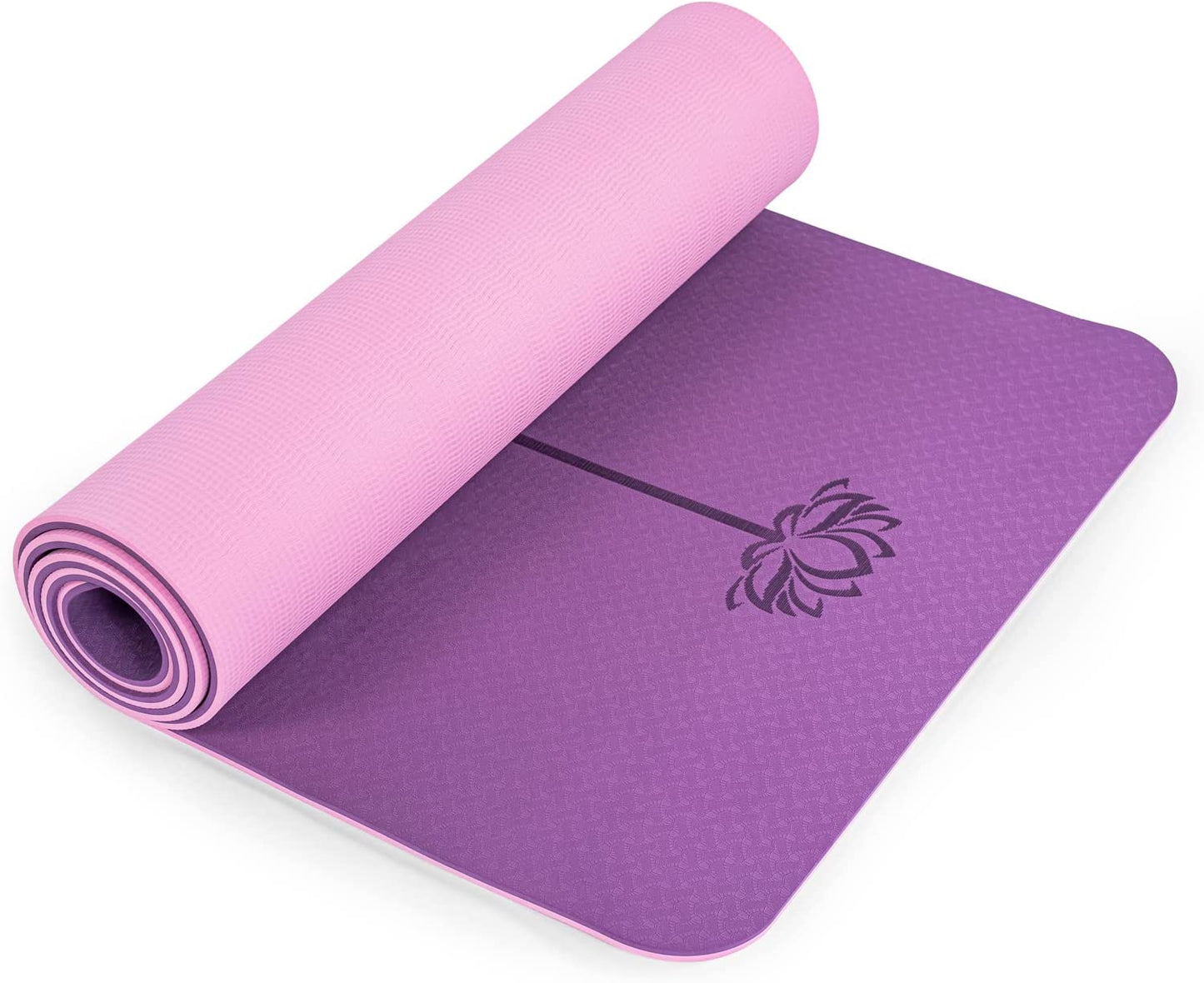 Eco Friendly Yoga Mat - Non Slip Fitness Mats Thick Yoga Mats