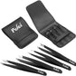 Tweezers Set - Professional Stainless Steel Tweezers for Hair Facial Splinter