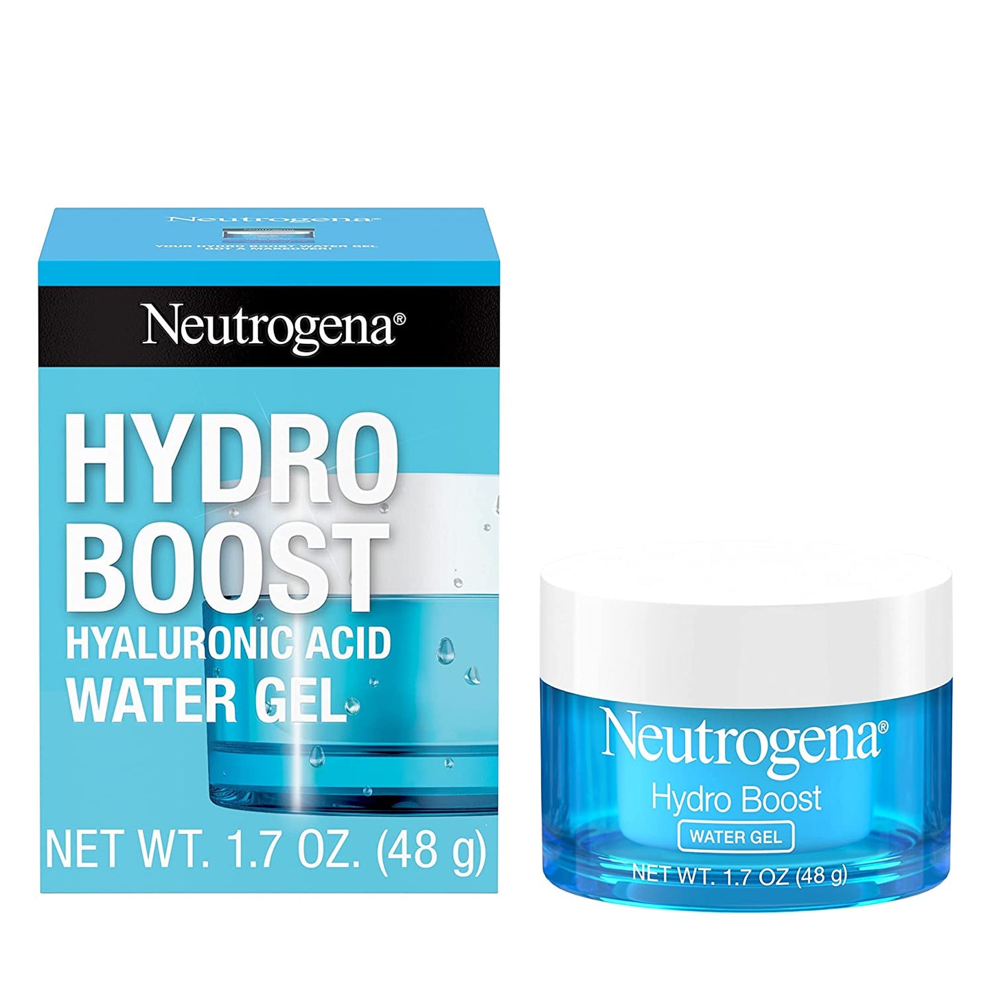 Neutrogena - Daily Face Moisturizer Hydro Boost Hyaluronic Acid Hydrating Water Gel - Oil-Free Face Lotion