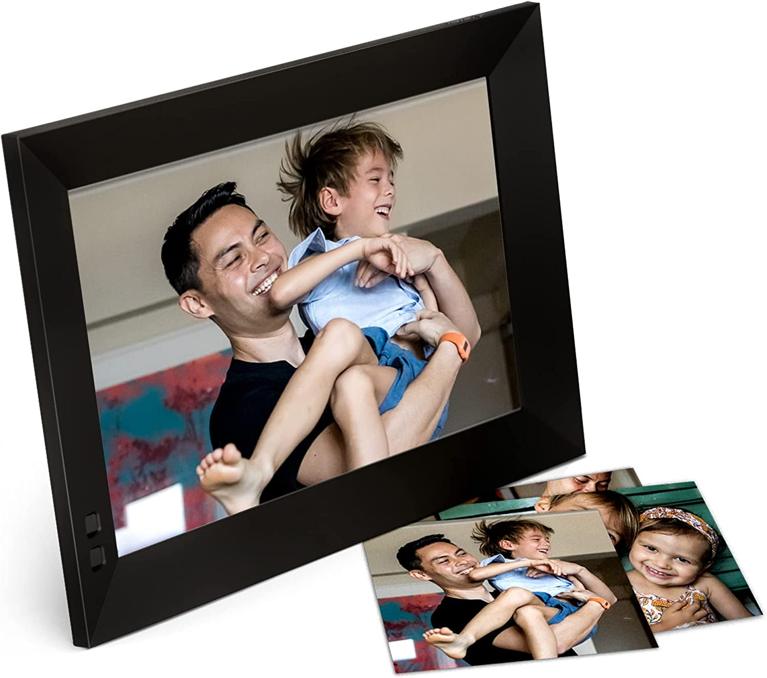 Smart Digital Picture Frame - Share Video Clips and Photos Instantly via E-Mail or App