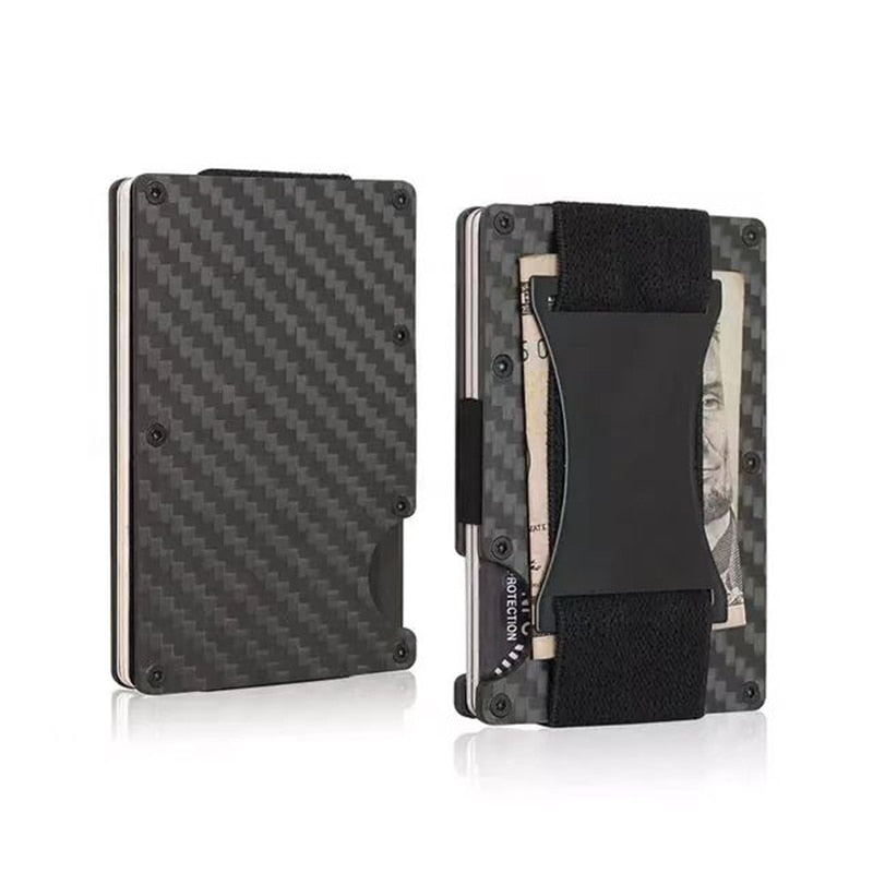 Men Minimalist RFID Blocking Slim Wallet