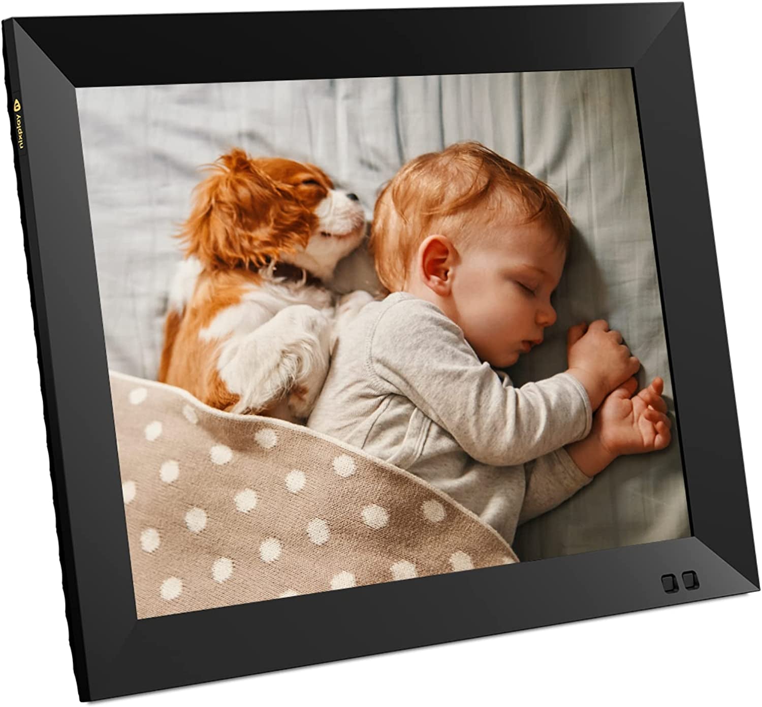 Smart Digital Picture Frame - Share Video Clips and Photos Instantly via E-Mail or App