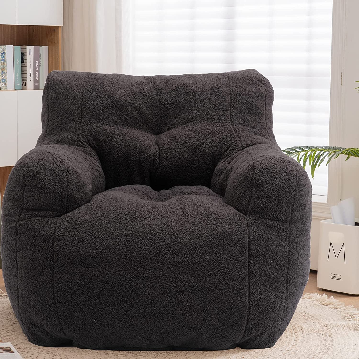 Bean Bag Chairs - Soft Stuffed Sofa Chair for Bedroom Living Room