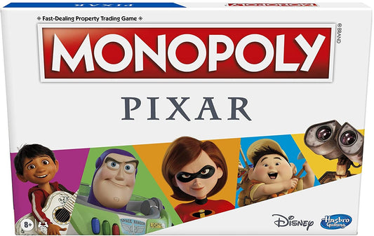 Pixar Edition Monopoly Board Game - Disney and Pixar's and More! Board Game Edition