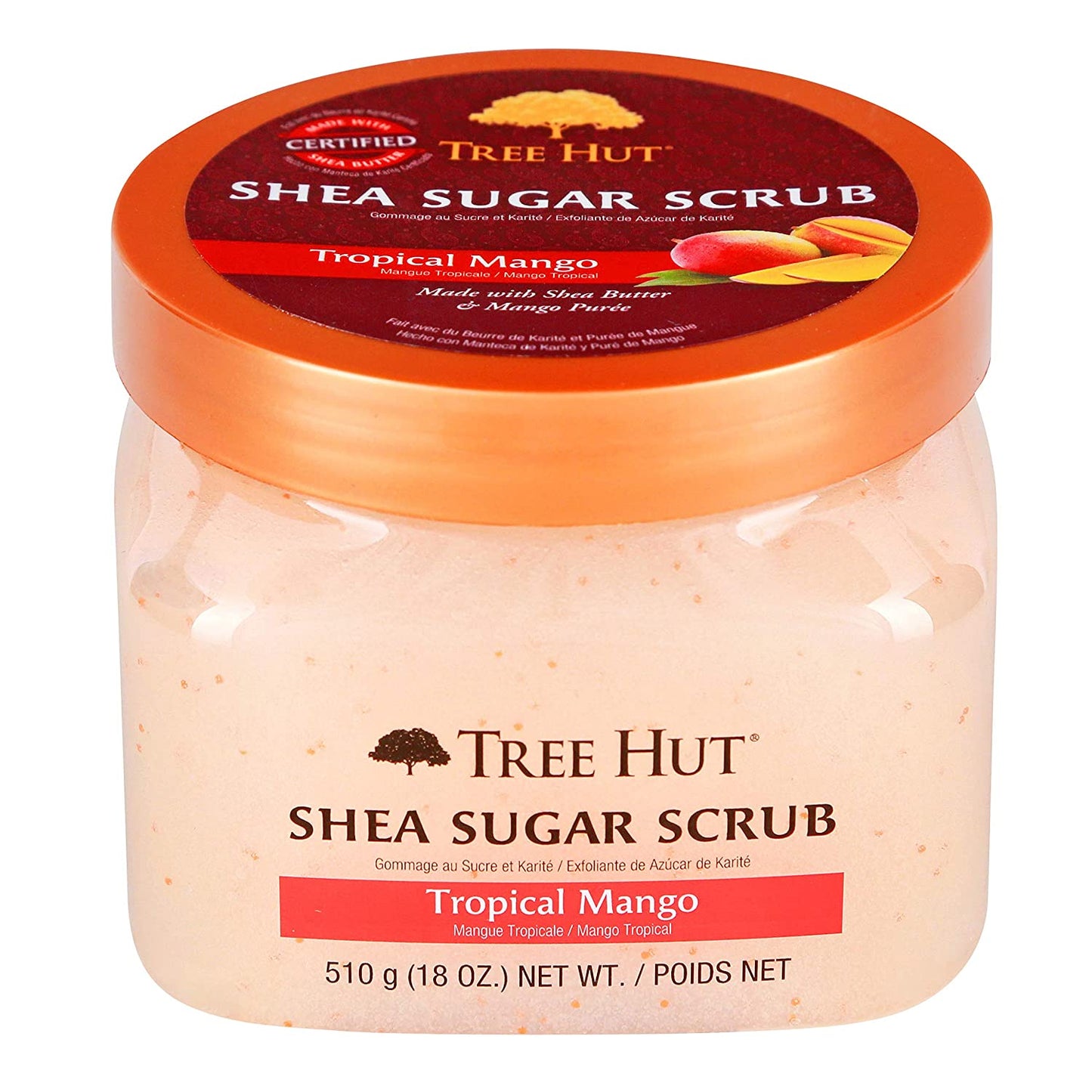 Tree Hut - Shea Sugar Hydrating and Exfoliating Scrub for Nourishing Essential Body Care