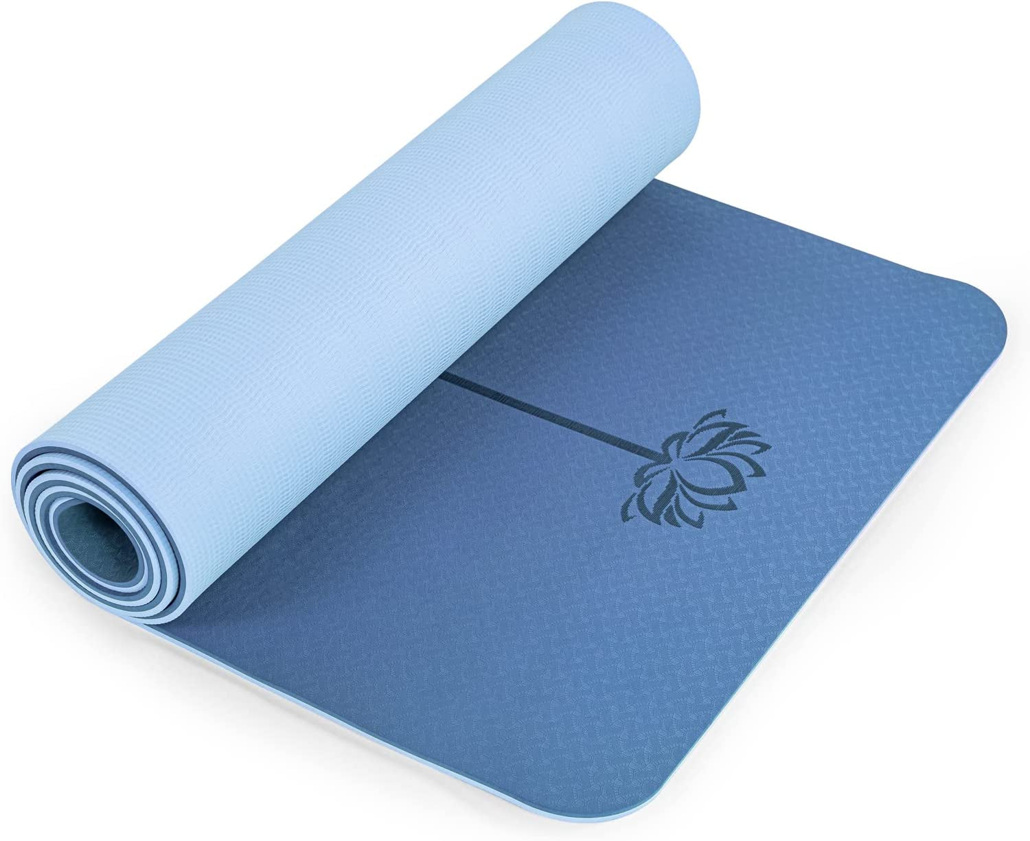 Eco Friendly Yoga Mat - Non Slip Fitness Mats Thick Yoga Mats