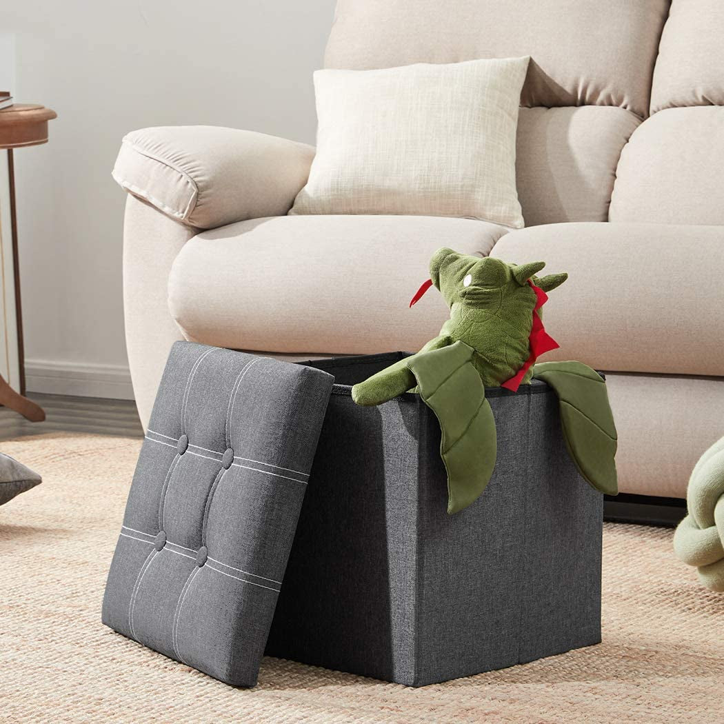 Ottoman Storage Cube - Foldable Storage Boxes & Footrest