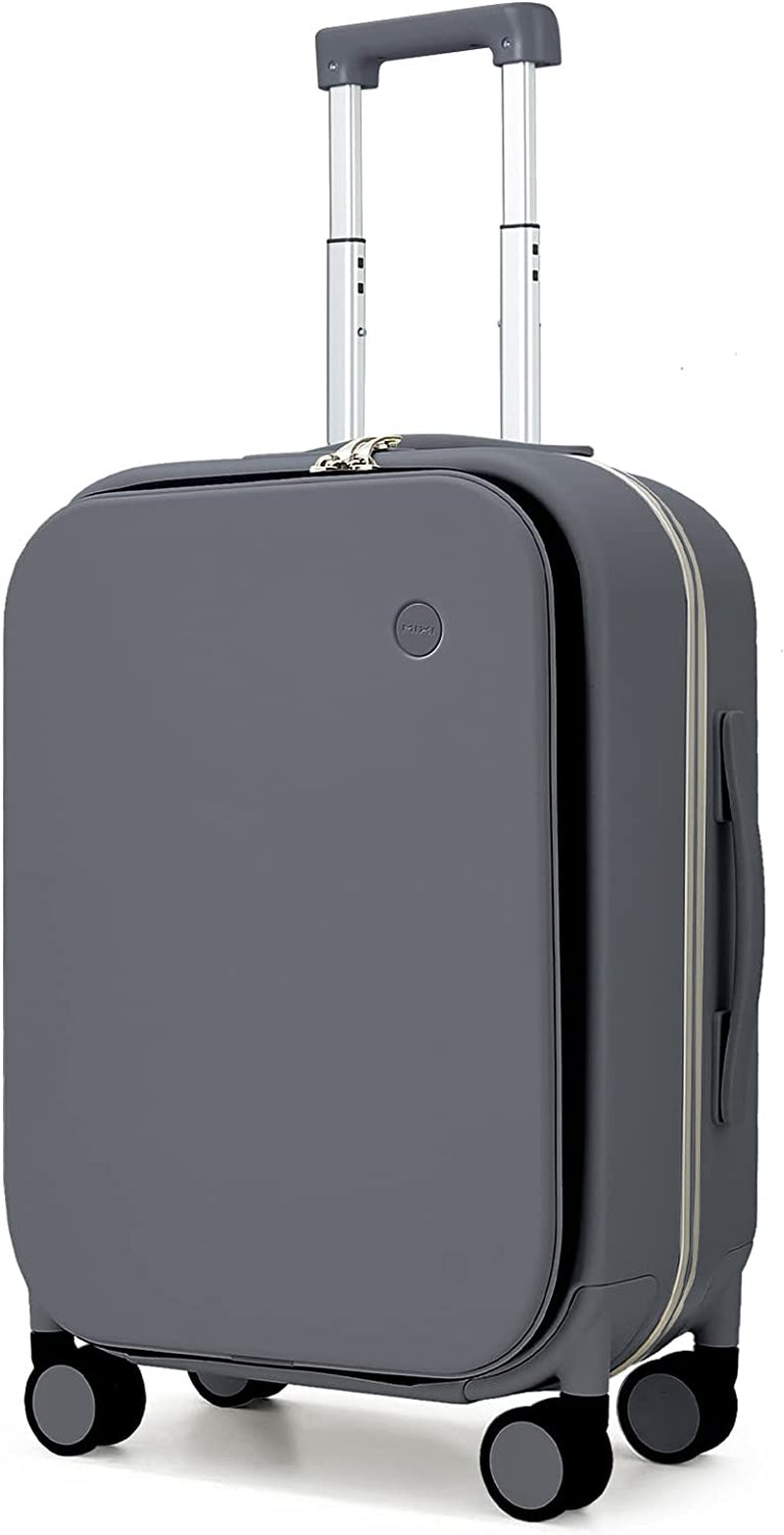 Luggage Suitcase - Travel Luggage Aluminum Frame with TSA Lock & Cover