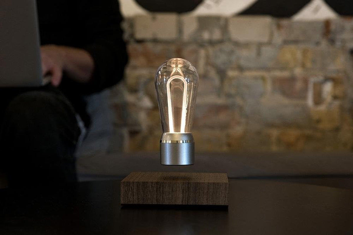 Levitating Magnetic LED Light Bulb - Floating Magic Desk Lamp